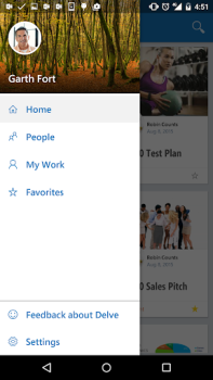 İndir Office Delve İş Android için Ekran görüntüsü 2
