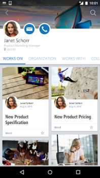 İndir Office Delve İş Android için Ekran görüntüsü 4