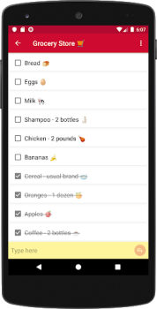 İndir Alışveriş listesi Alışveriş Android için Ekran görüntüsü 2