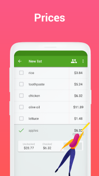 İndir Listonic: Grocery List App Alışveriş Android için Ekran görüntüsü 5