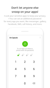 İndir Dr.Capsule  Antivirus, Cleaner Araçlar Android için Ekran görüntüsü 3