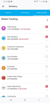 İndir Ghostery Privacy Browser İş Android için Ekran görüntüsü 3