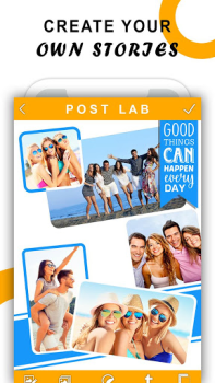 İndir PostLab: Tasarımcı Kolajları, Fotoğraf Android için Ekran görüntüsü 5