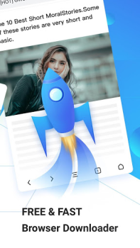 İndir APUS Browser-Private & Fast İletişim Android için Ekran görüntüsü 2