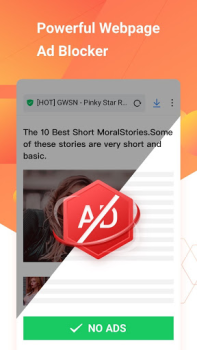 İndir APUS Browser-Private & Fast İletişim Android için Ekran görüntüsü 5