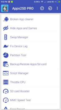 İndir App2SD: Tümü Bir Arada Araç [R Araçlar Android için Ekran görüntüsü 2