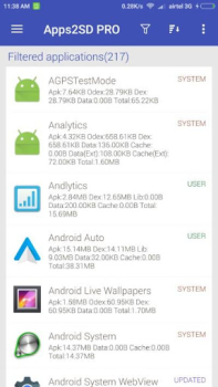İndir App2SD: Tümü Bir Arada Araç [R Araçlar Android için Ekran görüntüsü 5