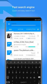 İndir Free Download Manager - FDM Araçlar Android için Ekran görüntüsü 2