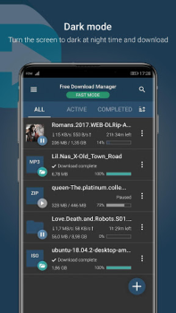 İndir Free Download Manager - FDM Araçlar Android için Ekran görüntüsü 3