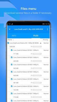 İndir Free Download Manager - FDM Araçlar Android için Ekran görüntüsü 4
