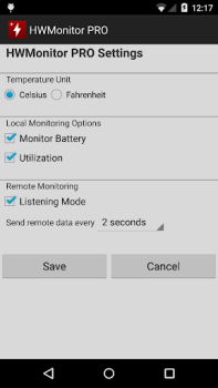 İndir HWMonitor PRO Araçlar Android için Ekran görüntüsü 4