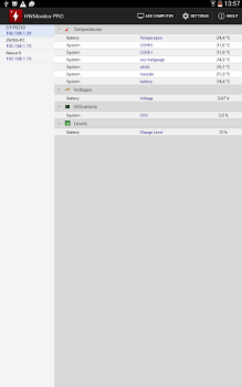 İndir HWMonitor PRO Araçlar Android için Ekran görüntüsü 5