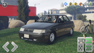 İndir Lada 2110: Urban Simulator Yarış Android için Ekran görüntüsü 5