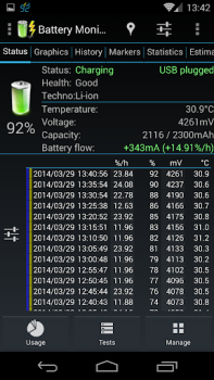 İndir 3C Battery Manager Araçlar Android için Ekran görüntüsü 3