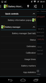 İndir 3C Battery Manager Araçlar Android için Ekran görüntüsü 5