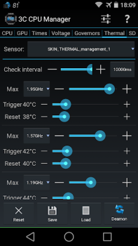 İndir 3C CPU Manager (root) Araçlar Android için Ekran görüntüsü 4