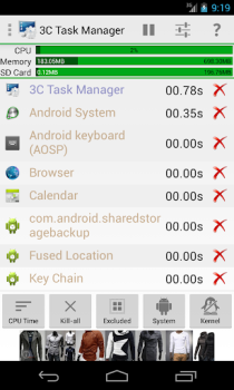 İndir 3C Task Manager Araçlar Android için Ekran görüntüsü 3