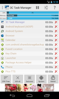 İndir 3C Task Manager Araçlar Android için Ekran görüntüsü 4