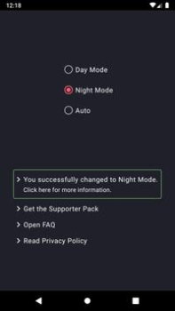 İndir Dark Mode Özelleştirme Android için Ekran görüntüsü 2