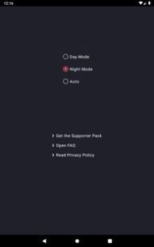 İndir Dark Mode Özelleştirme Android için Ekran görüntüsü 4
