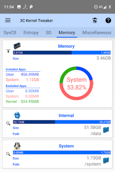 İndir 3C System Manager (root) Araçlar Android için Ekran görüntüsü 3