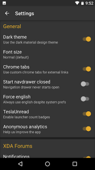 İndir XDA İletişim Android için Ekran görüntüsü 7