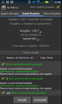 İndir BusyBox Araçlar Android için Ekran görüntüsü 4