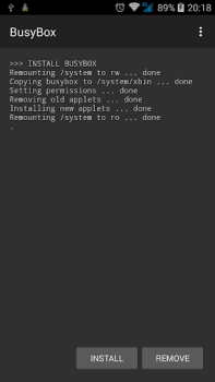 İndir BusyBox Araçlar Android için Ekran görüntüsü 2