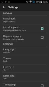 İndir BusyBox Araçlar Android için Ekran görüntüsü 4