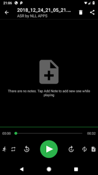 İndir ASR ses kaydedici Müzik ve Ses Android için Ekran görüntüsü 5