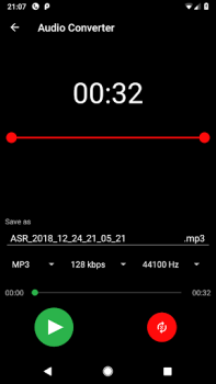 İndir ASR ses kaydedici Müzik ve Ses Android için Ekran görüntüsü 7