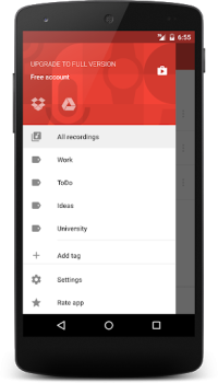 İndir Wear Audio Recorder Müzik ve Ses Android için Ekran görüntüsü 2