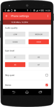 İndir Wear Audio Recorder Müzik ve Ses Android için Ekran görüntüsü 3