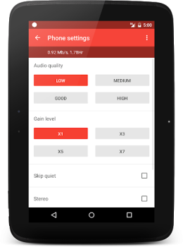 İndir Wear Audio Recorder Müzik ve Ses Android için Ekran görüntüsü 7