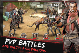 İndir Walking Dead Ölüm Kalım Savaşı Rol yapma Android için Ekran görüntüsü 5