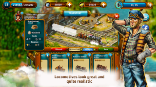 İndir Transport Empire: Steam Tycoon Simülatörler Android için Ekran görüntüsü 3