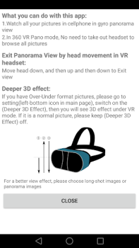 İndir VR 2D3D Panorama Converter Free Fotoğraf Android için Ekran görüntüsü 5