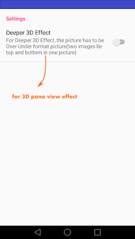 İndir VR 2D3D Panorama Converter Free Fotoğraf Android için Ekran görüntüsü 6