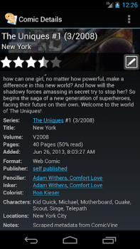 İndir ComicRack Free Çizgi Romanlar Android için Ekran görüntüsü 3