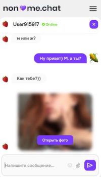 İndir Анонимный чат [NoName.Chat] Flört Android için Ekran görüntüsü 4