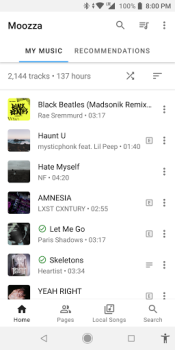 İndir Moozza Müzik ve Ses Android için Ekran görüntüsü 2