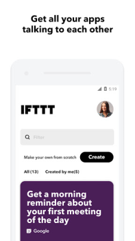 İndir IFTTT - Automate work and home İş Android için Ekran görüntüsü 3