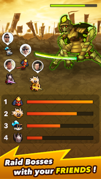 İndir Crush Them All - PVP Idle RPG Rol yapma Android için Ekran görüntüsü 3