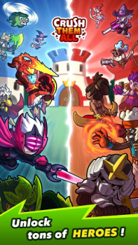 İndir Crush Them All - PVP Idle RPG Rol yapma Android için Ekran görüntüsü 5