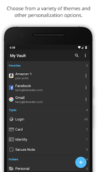 İndir Bitwarden Parola Yöneticisi İş Android için Ekran görüntüsü 6