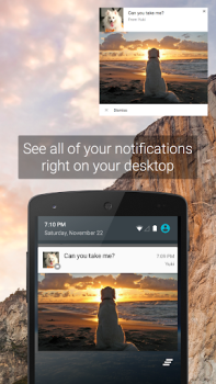 İndir Pushbullet: SMS on PC and more Araçlar Android için Ekran görüntüsü 3