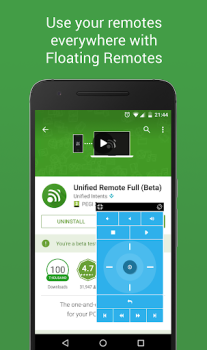 İndir Unified Remote Araçlar Android için Ekran görüntüsü 3