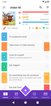 İndir Habitica: Gamify your Tasks İş Android için Ekran görüntüsü 2