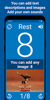 İndir Tabata Timer: Interval Timer Sağlık & Fitness Android için Ekran görüntüsü 3