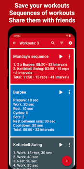İndir Tabata Timer: Interval Timer Sağlık & Fitness Android için Ekran görüntüsü 4